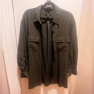 Banana Republic utility shirt - large